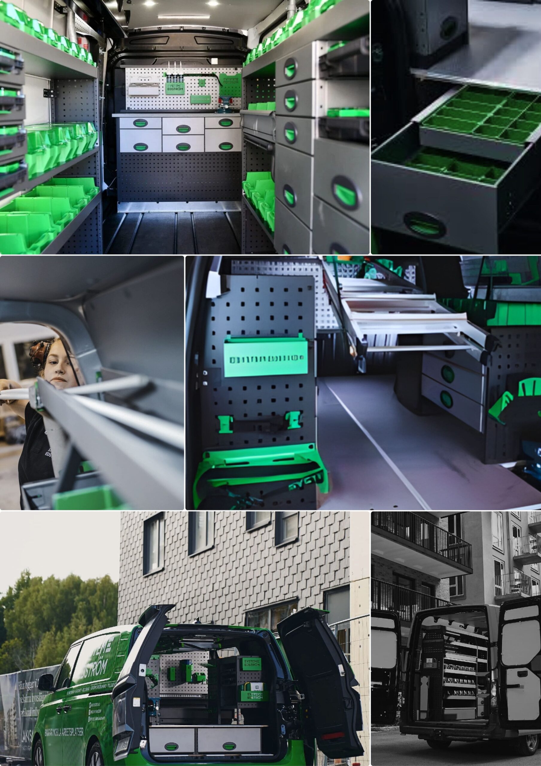 Aménagement Acier, Système Edström MANY