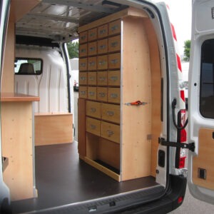 Rangements sur-mesure fourgon